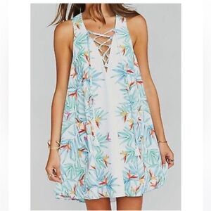 Show Me Your Mumu Lace Up Dress